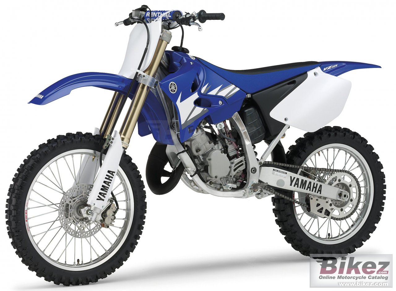 Big Yamaha yz 125 picture and wallpaper from Bikez.com